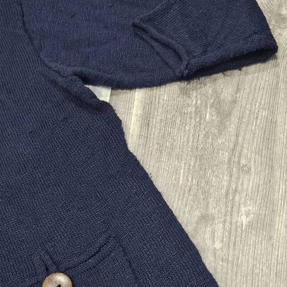 LuLu-B Women's Lightweight Button-Pocket Sweater L/XL - Picture 8 of 9